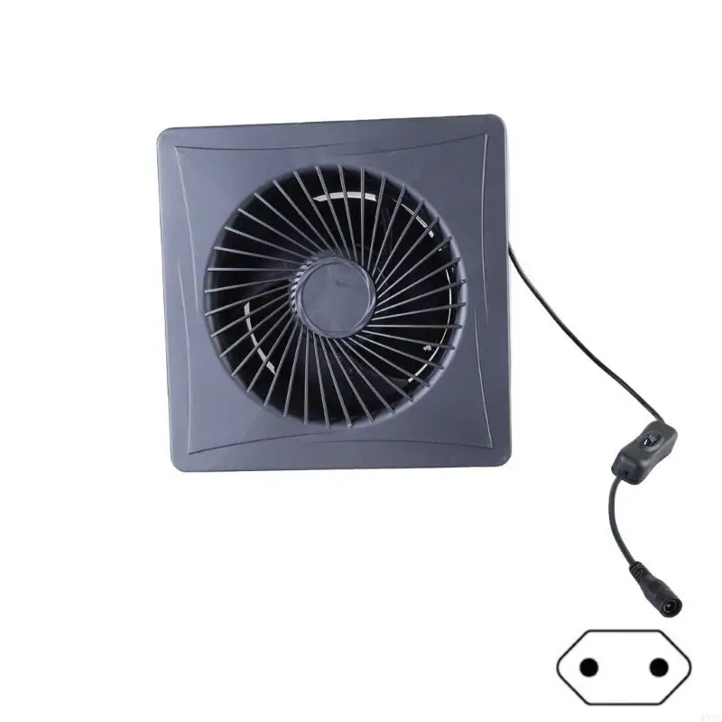 

WXTC Stylish Bathroom Ventilation Fan Quiet Ventilator Extractor Fan for Efficient Air Circulation and Humidity Elimination