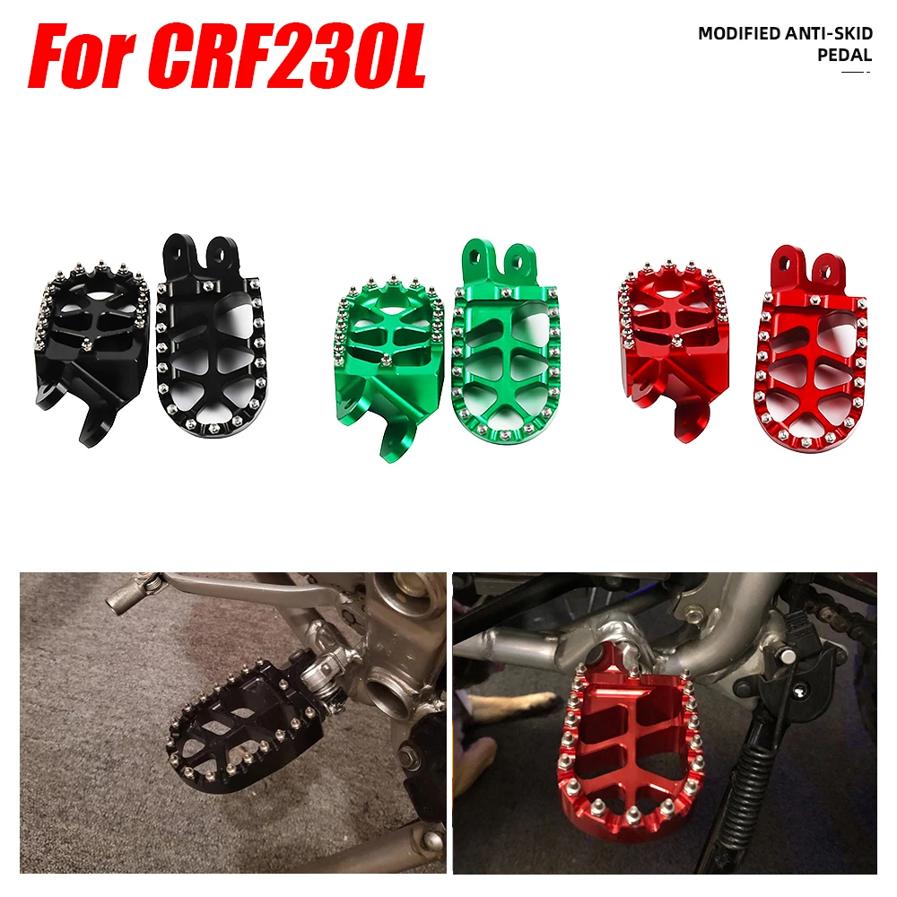 Für HONDA CRF230L CRF 230 L CR80R CR80RB CR85R CR85RB CR 80R 85R 85RB Motorradzubehör Fußrasten Fußpedale – Detail 9