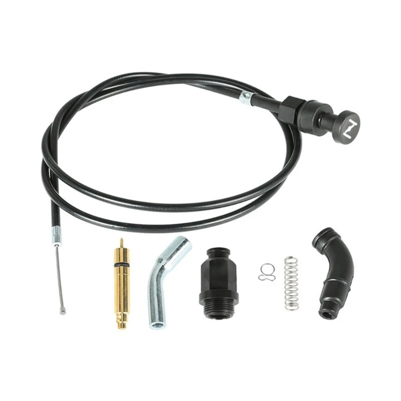 

Upgraded Choke Cable & Starter Valves Plunger set Choke Cable & Piston Choke Starter Valves for TRX500FA Drop shipping