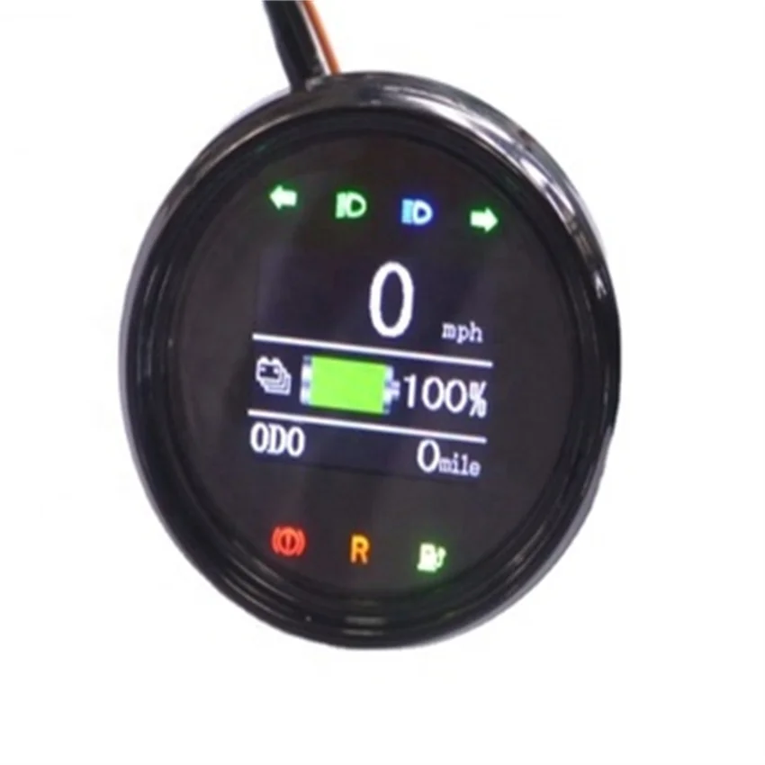 

Four-Terminal Combination Single-Voltage Power Display Meter 827 For 48/24V Lithium Round Battery Meter