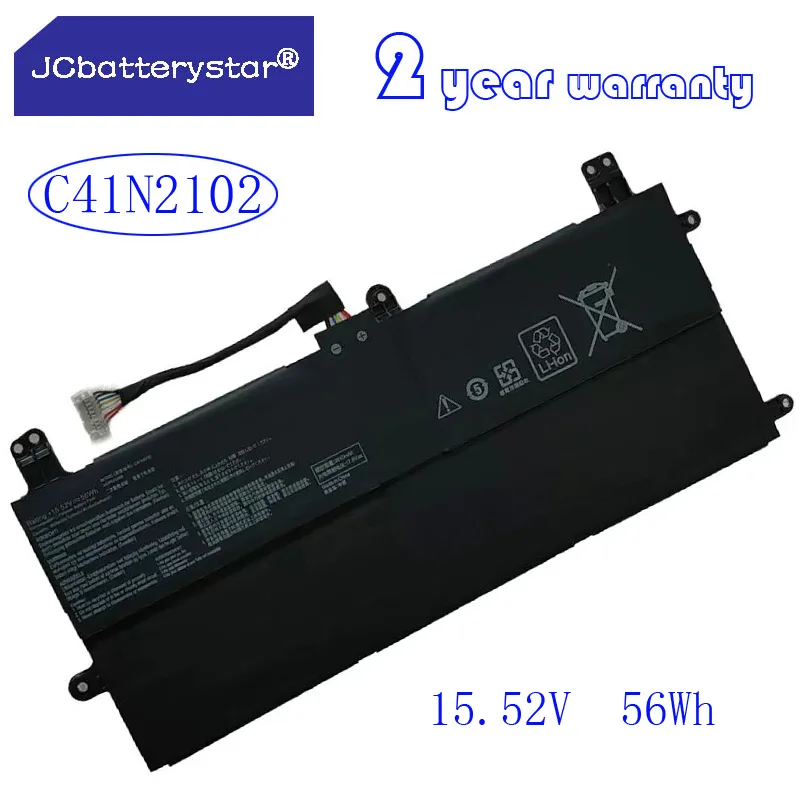 

JC NEW C41N2102 C41N202-1 Laptop Battery For Asus ROG Flow Z13 GZ301 NR2201 GZ301VF GZ301VI GZ301VU GZ301VV Series Notebook 56WH