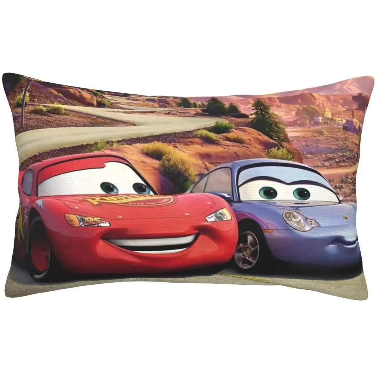 Sally I'm Lightning Cars Mcqueen Reversible Pillowcase Cover 20x30 for Hair and Skin Bedding Pillow Covers For Kids Children