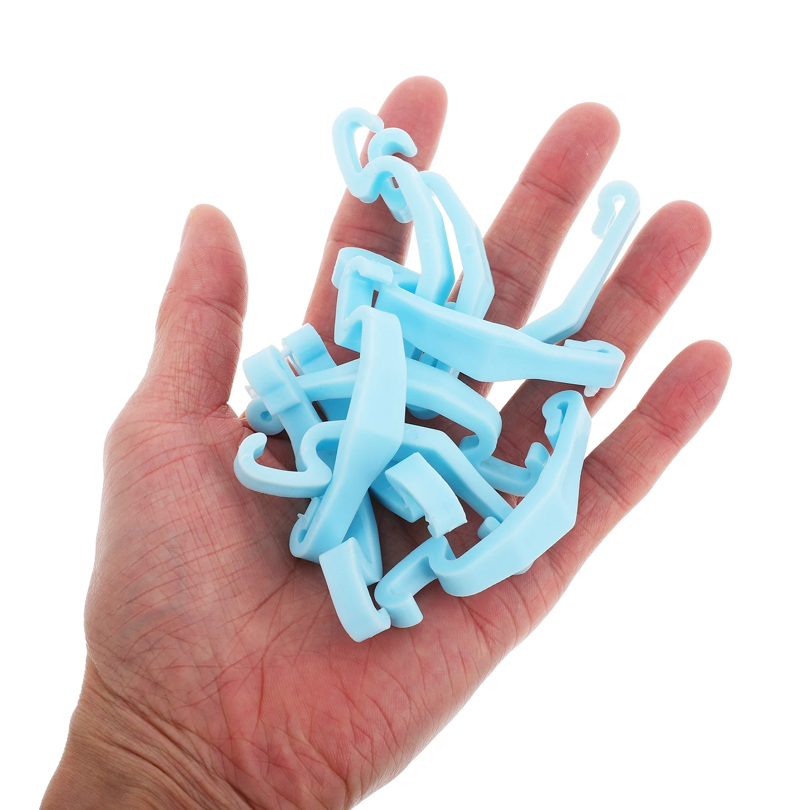 

20pcs Fence Buckle Connector Rabbit Cage Clips Plastic Lock Clips Pet Cage Fastening Hamster Safety Gate Accessories