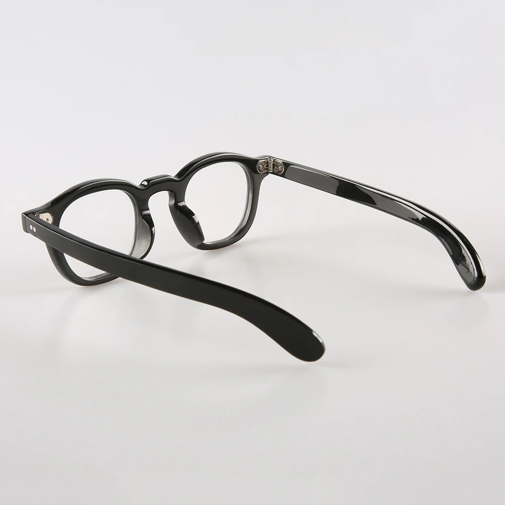 Man's Glasses Frames Unique Square Vintage Optical Lenses Eyewear Rivets Handmade Buffalo Horn Prescription Man's Glasses Frames