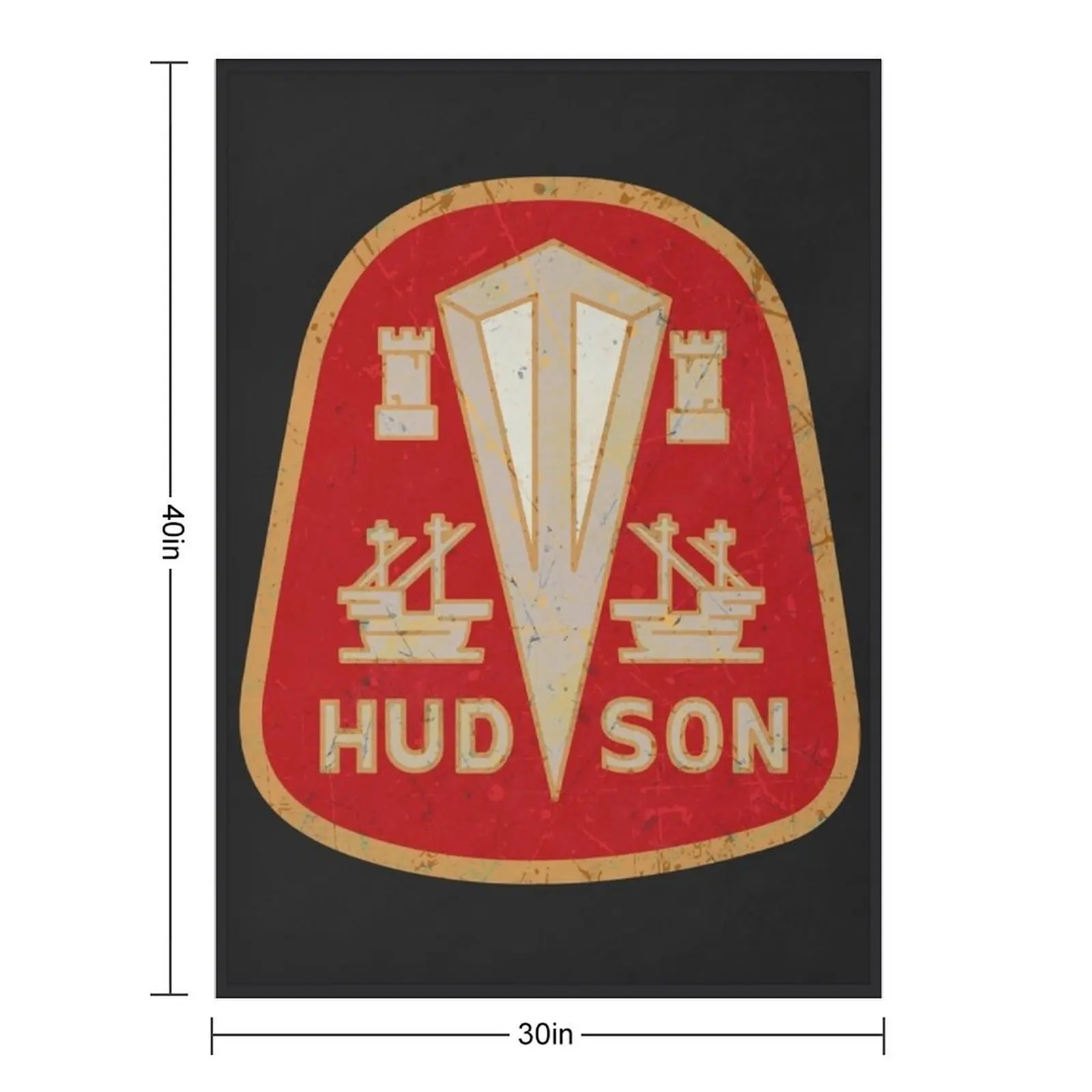 Hudson American Motor Corporation Throw Blanket Tourist funny gift Soft Thermal Blankets