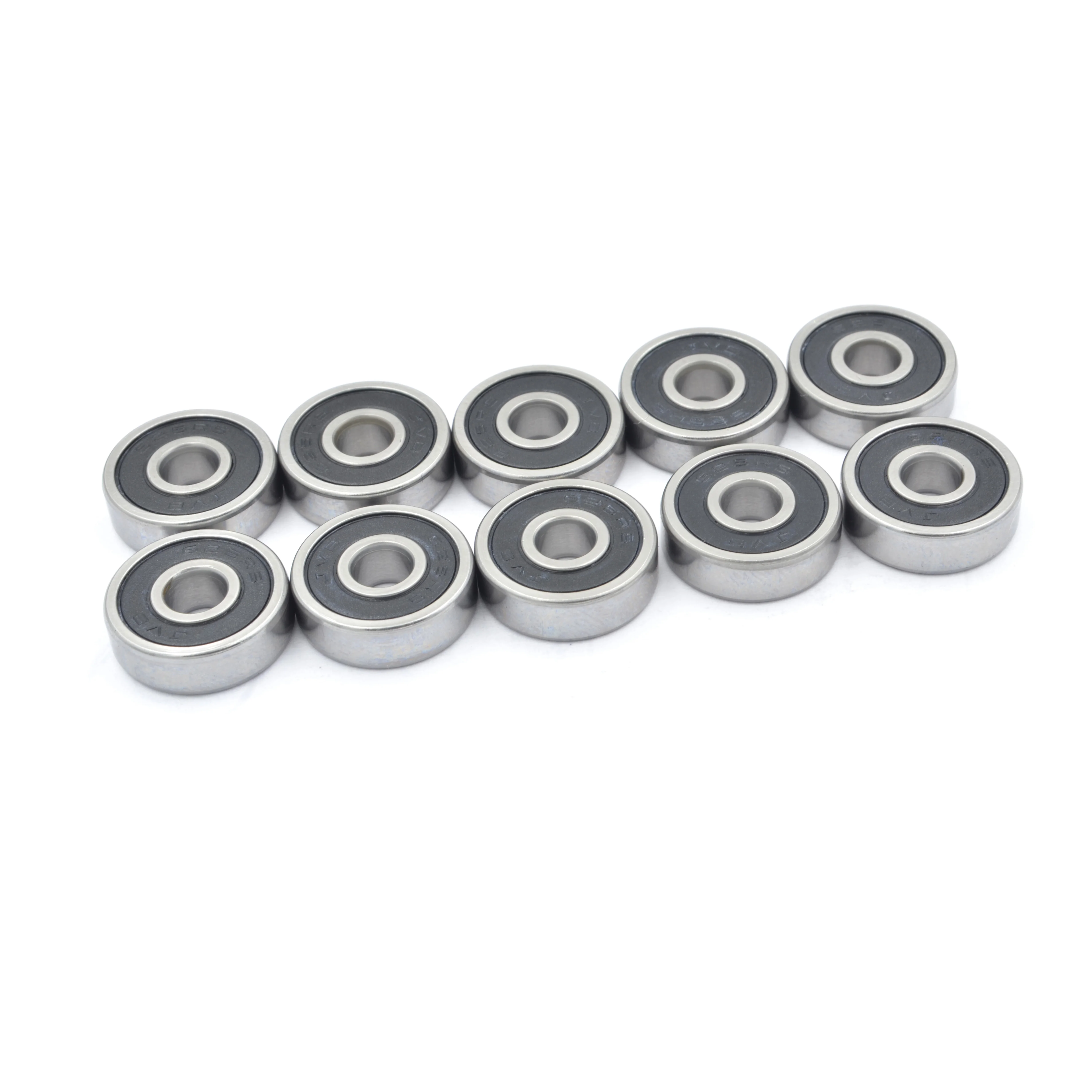 POWGE VORON 625-2RS Bearing 5*16*5 mm ABEC-7 No Flanged Miniature F625 RS Ball Bearings F625RS For Mobius 3.1 Voron 3D Printer