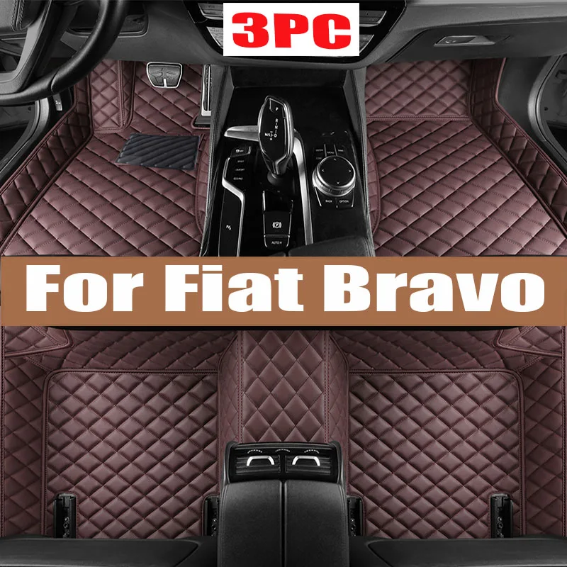 

Car Floor Mats For Fiat Bravo 2008 2009 2010 2011 2012 Auto Foot Pads Automobile Carpet Cover Interior Accessories