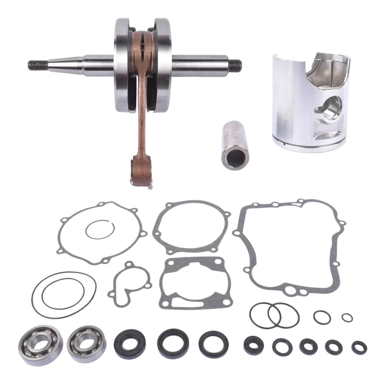 VEHICULOS 1 مجموعة جوانات العمود المرفقي الأختام أسفل نهاية إعادة بناء عدة ل 2002-2014 ياماها YZ85 رقم الجزء CBK0076 805M04750 646M04700