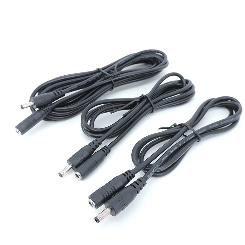 10pcs 1/3/5/10 Meter DC Male Female 3.5mm x 1.35mm Power Connector charging Cable Extension Cord Adapter for CCTV Camera E1