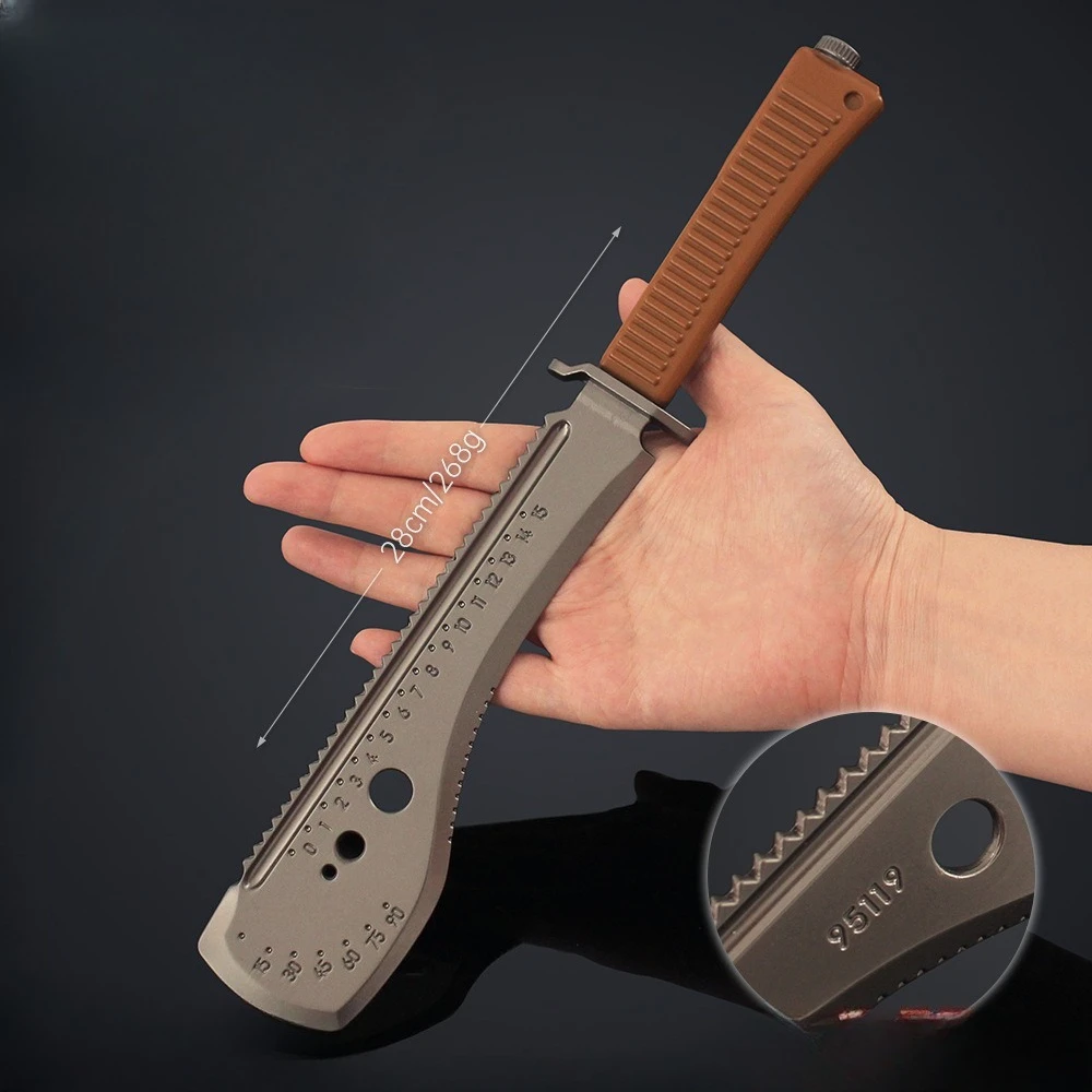 28 cm Escape From Tarkov UVSR TAIGA-1 Game Randapparatuur Survival Zwaard Model Metaal Materiaal Ornamenten Geschenken Jongens Speelgoed Collecties