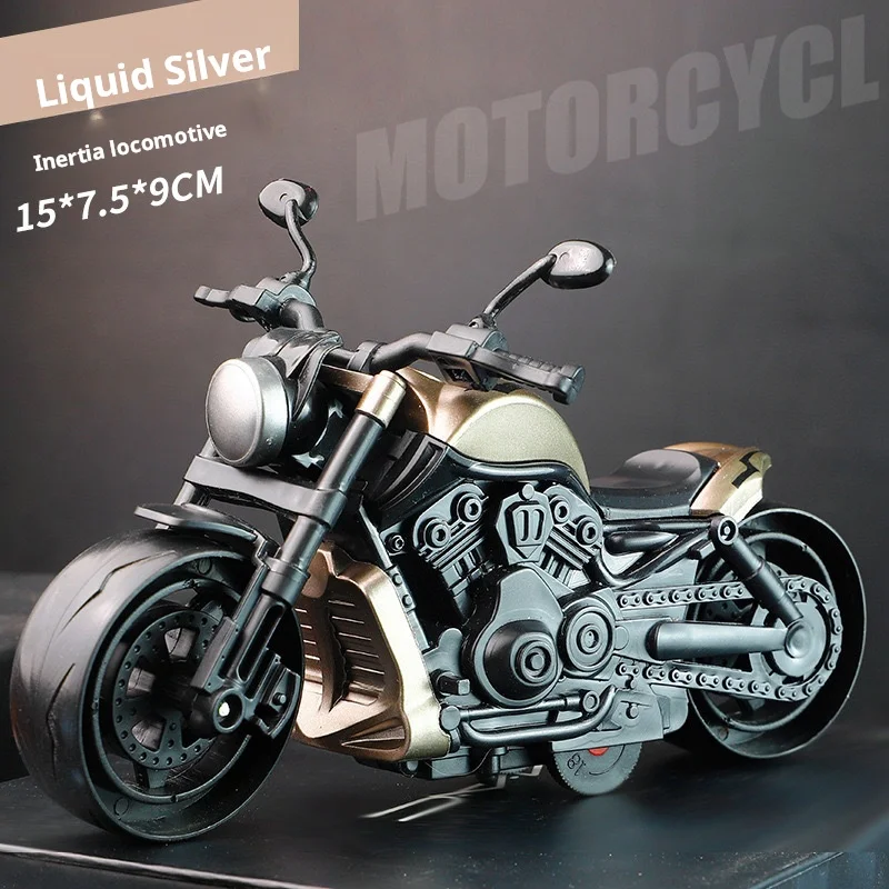 

Детские инерционные игрушки для мотоциклов, винтажная педаль для мальчиков, мини-модель мотоцикла с откатом, имитация трения, игрушки для детей