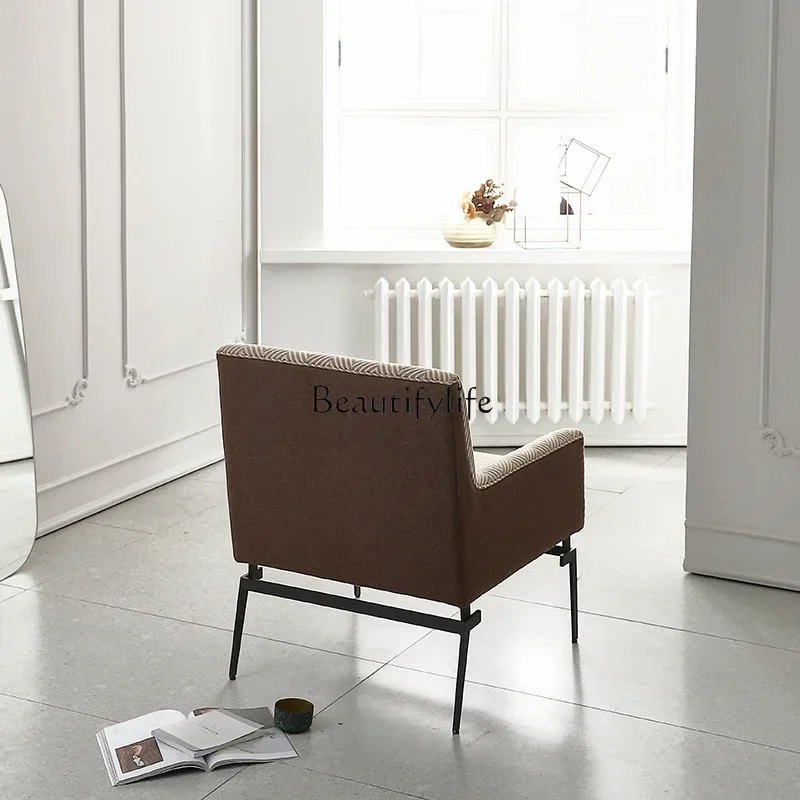 كرسي أريكة إسكندنافي بتصميم جديد كرسي ترفيه فردي إيطالي بسيط أمريكي فاخر SS 8617 #5