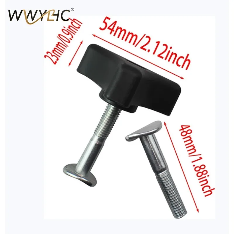 

Suitable for Various Types of Lawn Mowers, Lawn Mower Handle Screws, Triangle Knob Nuts, Screws
