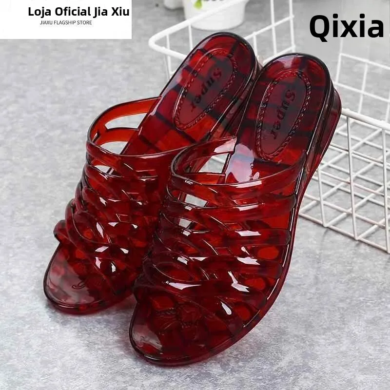 novas-sandalias-femininas-de-verao-com-salto-anabela-tira-Unica-antiderrapantes-de-plastico-cristal-estilo-casual-para-ma