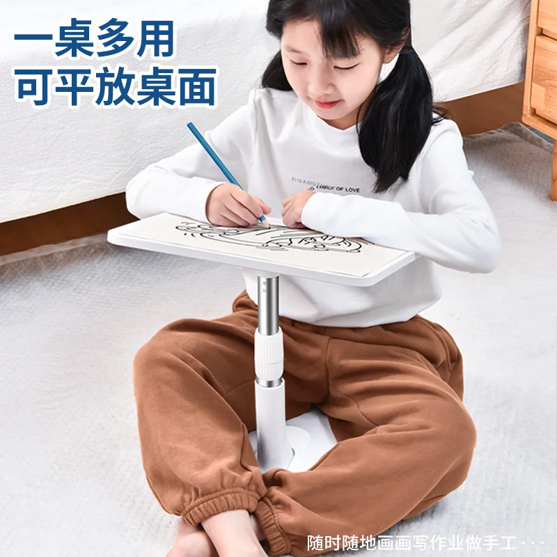 Multifunctional Sitting Reading Table Angle and Height Adjustable Lifting Small Table Play Learning Reading Bracket