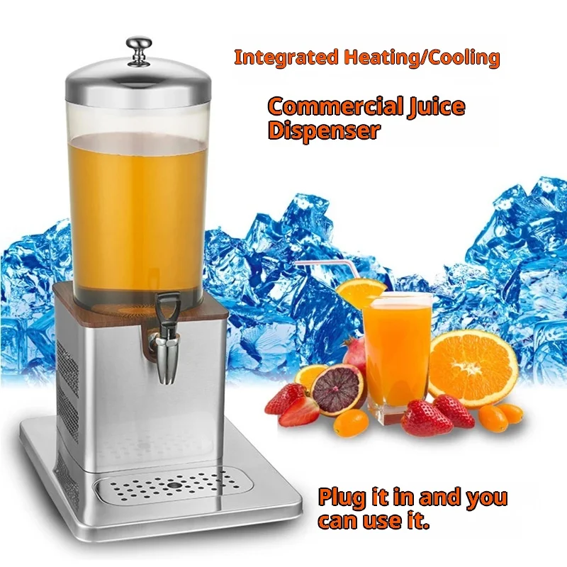 PZ-LR01-6L Juice Ding Commercial Beverage Machine 6L Electronic Heating or Cooling Milk Buffet Juicer Food Grade
