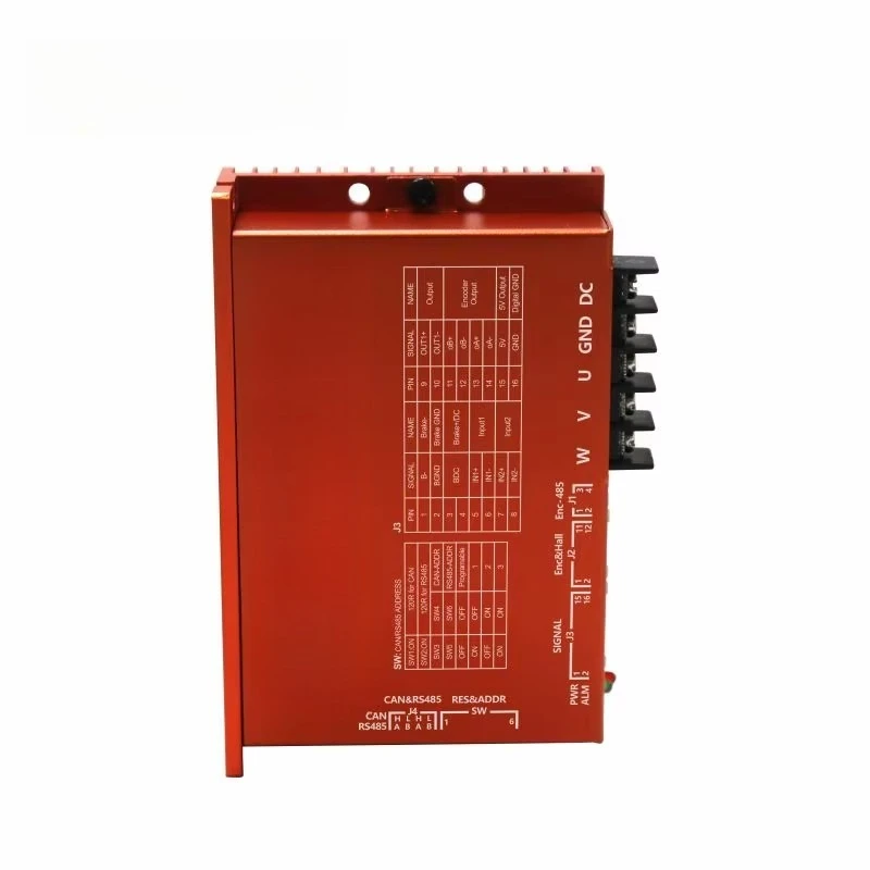 Service Controller RS485 CAN 3 Phase 24V 48V Dual Channel 30A 500W Brushless DC AC Servo Motor Amplifier Driver view 5