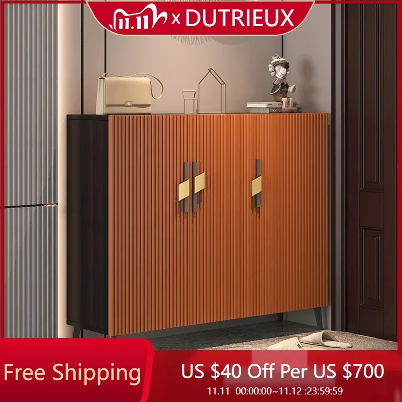 

Fashion Laden Shoe Cabinets Modern French Nordic Organizers Interior Shoe Cabinets Locker Outdoor Sapateira Postmodern Furniture