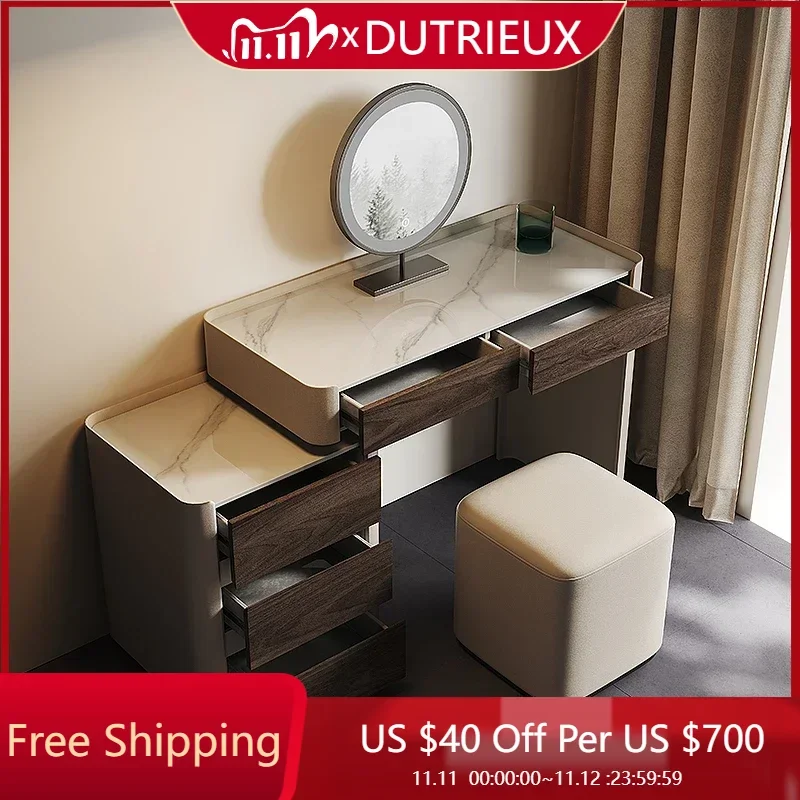 

Черный компьютерный туалетный столик, роскошная столовая, гостиная, современный женский туалетный столик, шкаф Penteadeira, мебель для гостиной