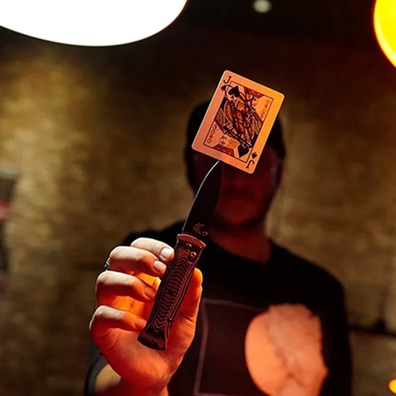 Stab Happy (ลูกเล่น) โดยบทคัดย่อ Effects Close Up นักแสดงเริ่มต้น Magic Tricks ภาพลวงตา Street Magic Props นักมายากลตลก