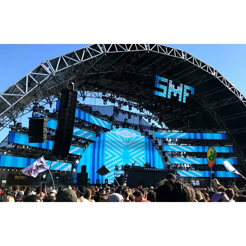 P3.91 500x1000mm HD Outdoor Stage LED Panel Large Event Concert Rental Video Wall Display Screen