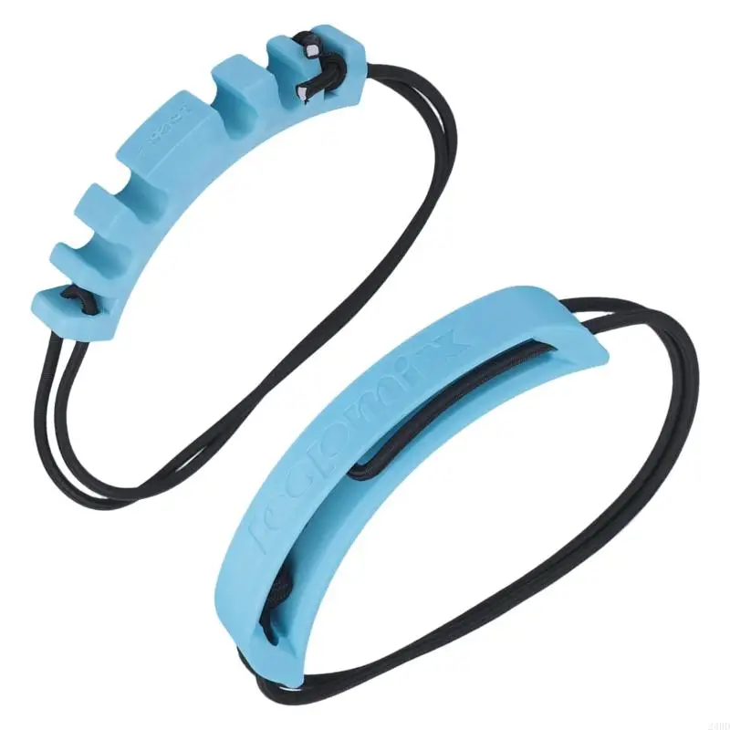 Doppelflaschen-Schlauchführungsset für Sidemount-Tauchen, ABS-Clip und Bandführung mit Flaschengröße 11–12 l, Schläuche unter 13 – Detail 2