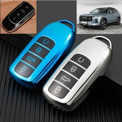 For Chery Jaecoo J7 Jaecoo J8 2024 Key Case Cover New Soft TPU 4 Buttons Remote Control Protect Durable Accessories