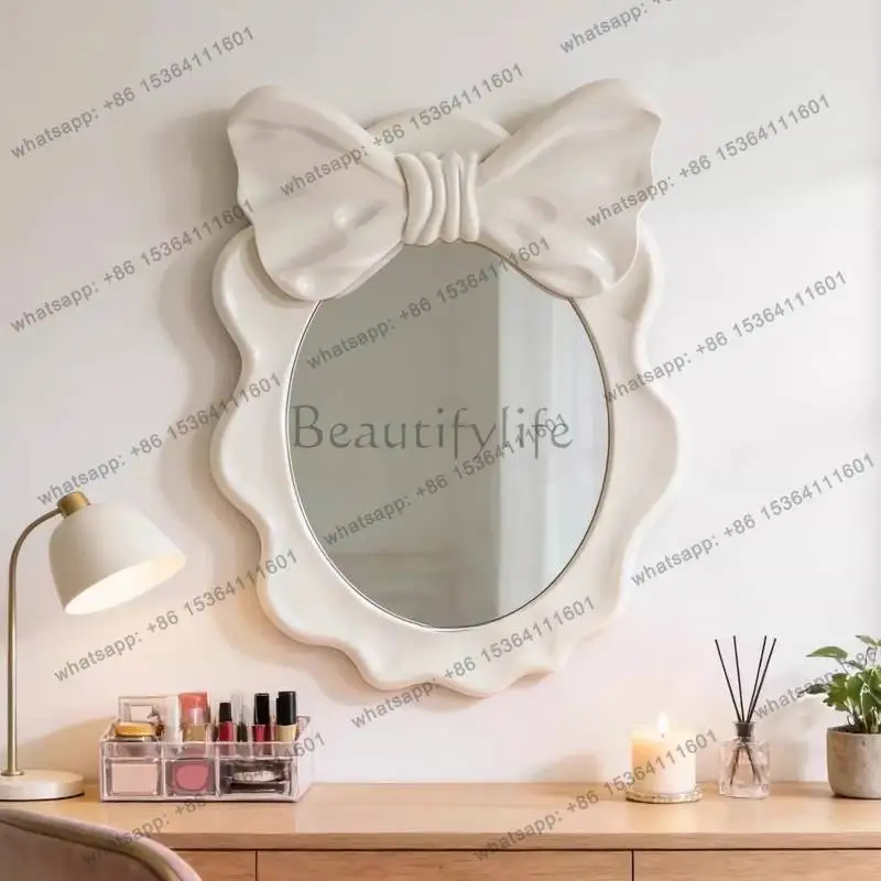 Best Sellers Universal Round Mirror Decor Vanity Bathroom Led Desktop Compact Mirror Decor Bedroom Decorative Espejo De Pie Home