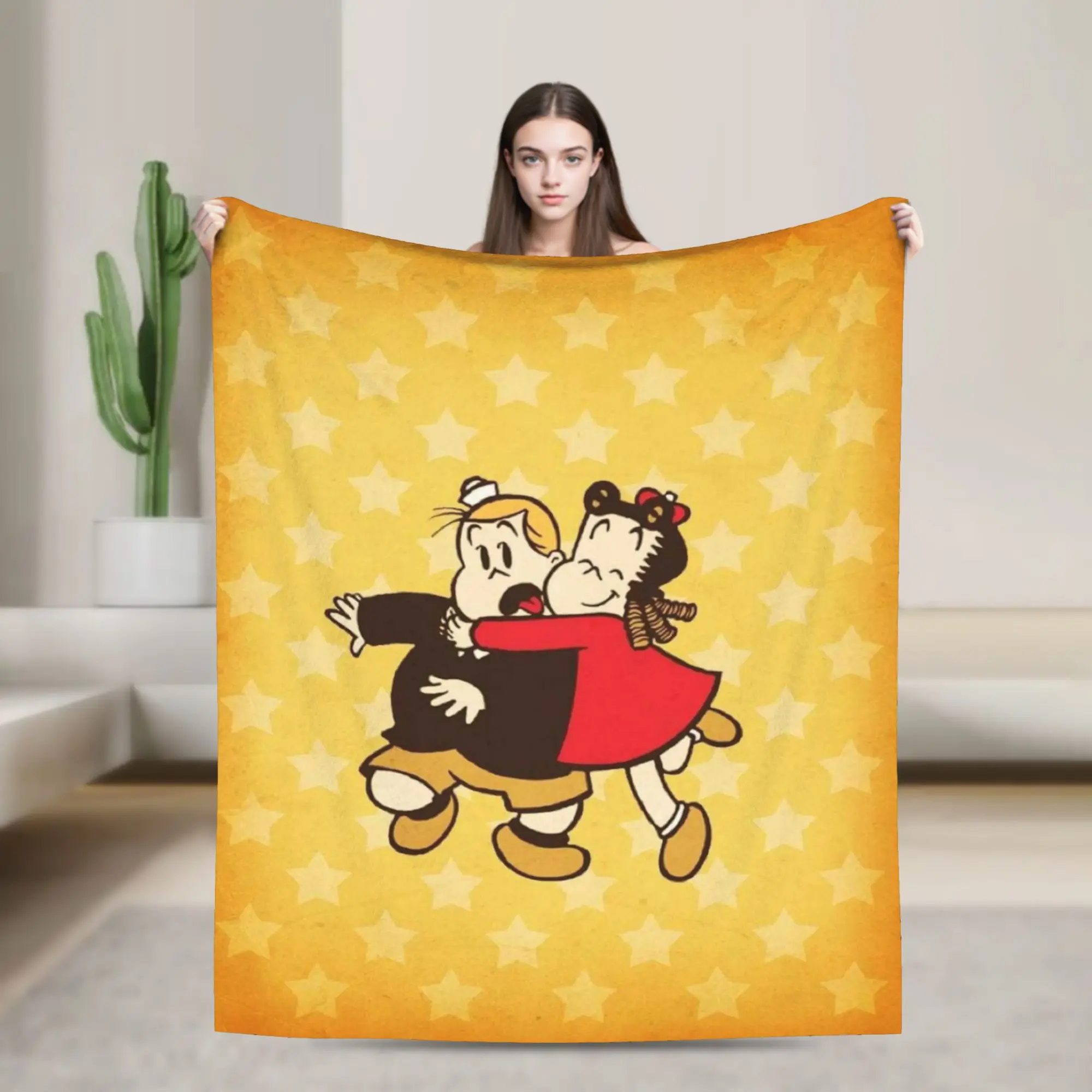 Cozy Littles Lulus Blanket Stuff Sofa Decorative  Throw Blankets Super Warm Fleece for Car