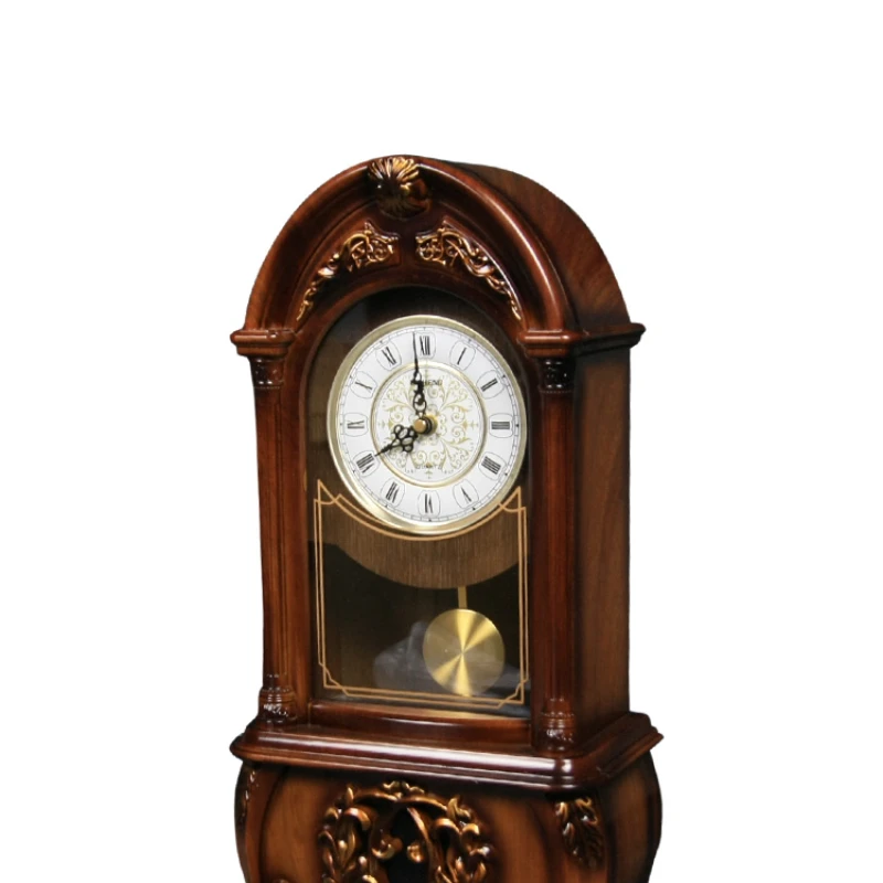 

European Retro Vintage Clock Clock Living Room Home Fashion Countertop Antique Ornaments Pendulum Clock