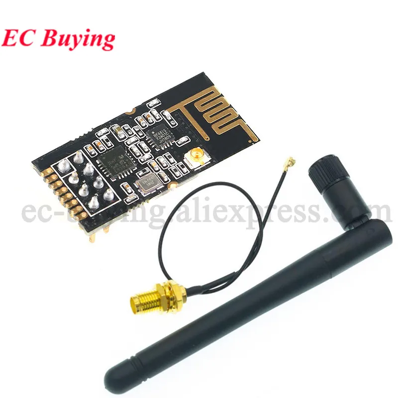 GT-24 2.4G SMD NRF24L01 1100 meter long-distance NRF24L01+PA+LNA SMD Wireless Modules 1100meters 2.4G Antenna