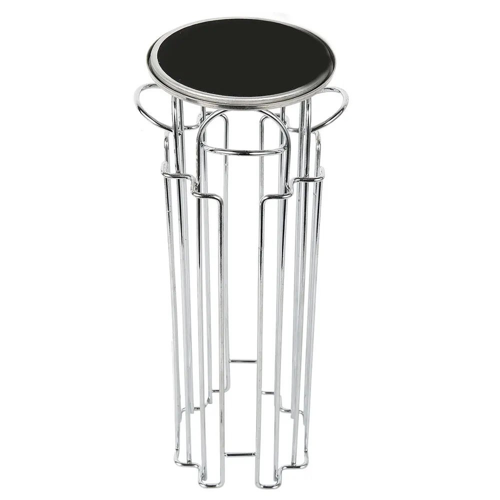 Coffee Pod Holder 24Cups Rotatable For Dolce Gusto Capsule Display Capsule Rack Stainless Steel Tower Stand Storage Shelves