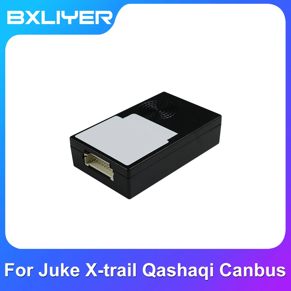 

Car Accessories CAN Bus Decoder Adapter For Nissan Juke X-trail Qashaqi Navara Car Radio Multimedia Player Canbus Box