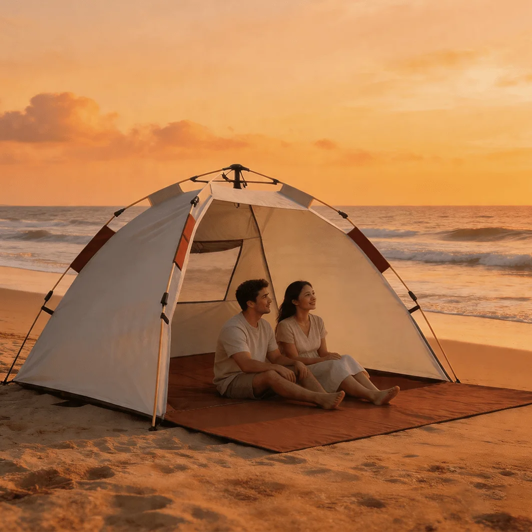 

[Pop-Up Camping Tent] 1pc Fully Automatic Pop-Up Tent, Suitable for Park Camping, Lightweight Camping And Mountaineering Tent, Instant Pop-Up Tent That Requires No Setup, Breathable Spacious Camping Tent, Portable Outdoor Camping Tent for 3-4 People