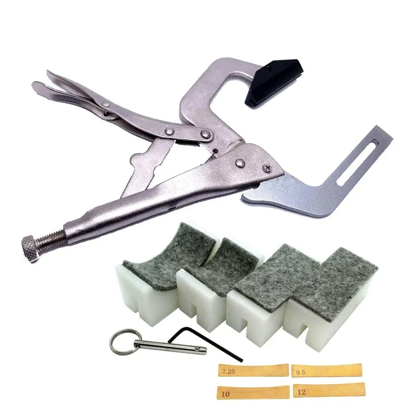 Fingerboard Handheld Fret Press Insert Tool Pressing Machine Fixture Guitar Fret Press Caul Tool Guitars Repair Fretting Tools