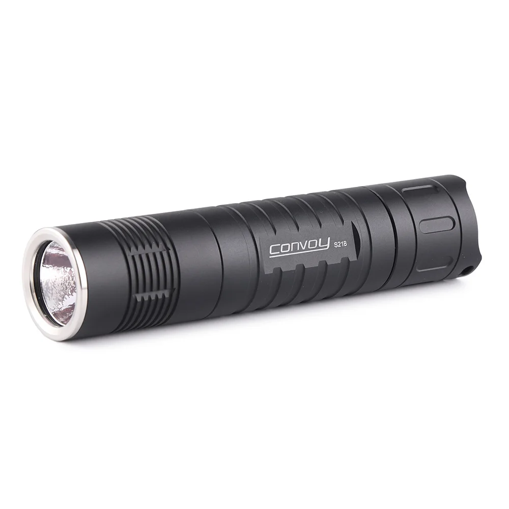Convoy Flashlight S21B SST40 Led Lanterna Portable Torch Flash Light Tactical 21700 Lantern Fishing Camping Working Latarka
