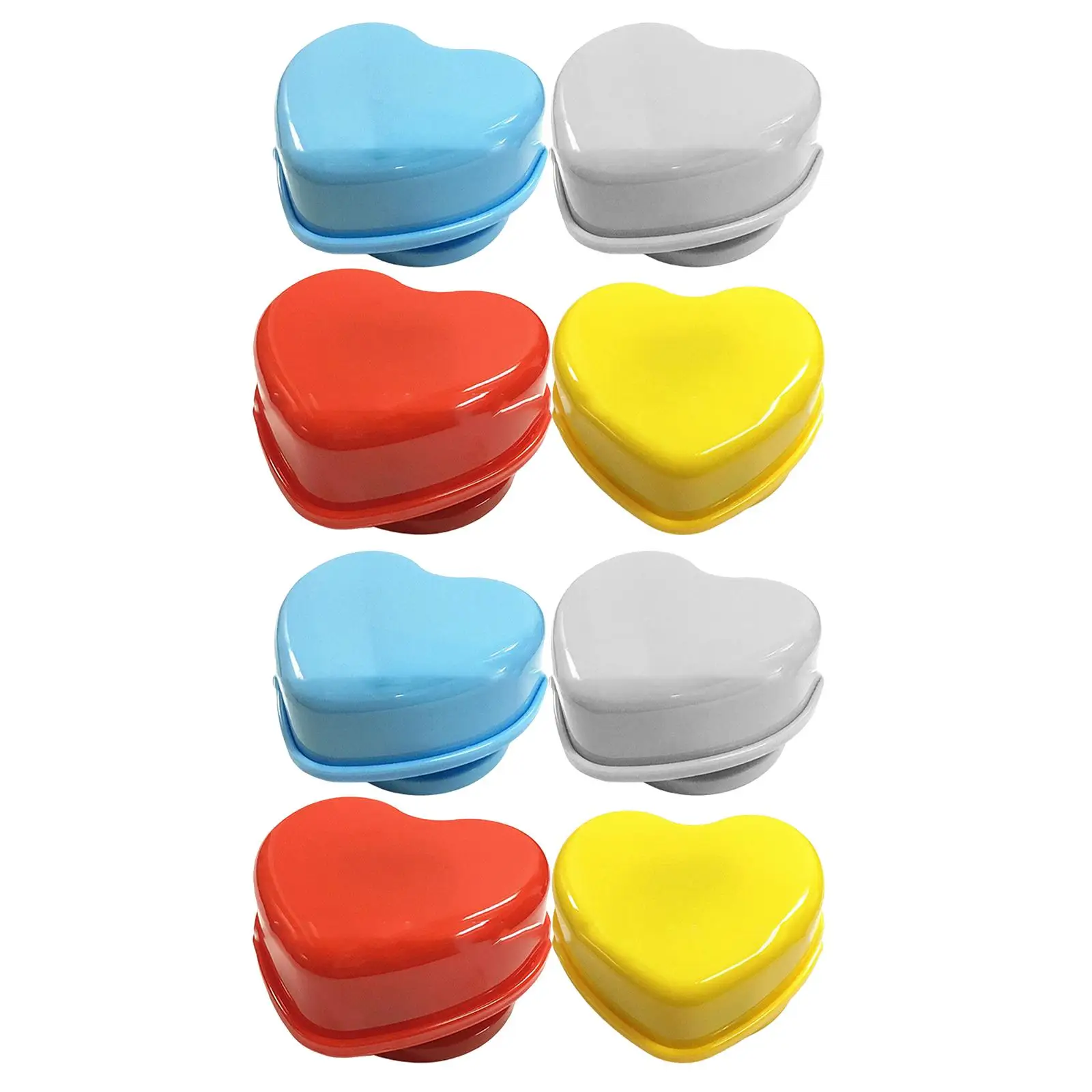 Mechanical Carousel Musical Box Ornament Plastic Heart Shape Wind Up Music Case for Living Room Cafe Shop Wedding Party