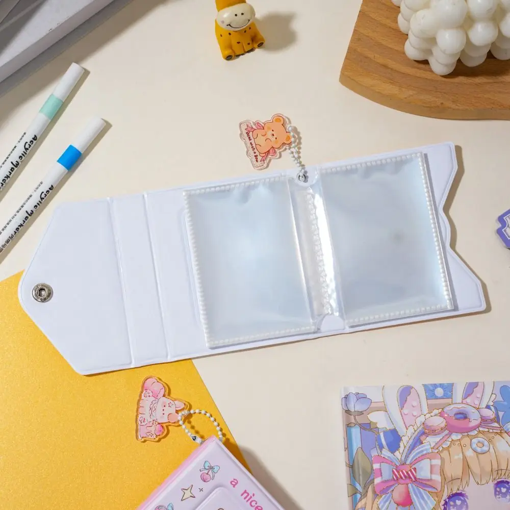 Cute PVC Photo Album 3 Inch 36 Pocket Idol Card Binder Collection Book Cartoon Photo Card Holder