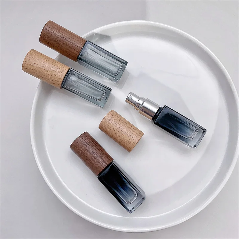 5 ml 10 ml Transparant Glazen Parfumflesje Mini Draagbare Parfum Essentiële Lege Containers Verstuiver Reizen Hervulbare Flessen
