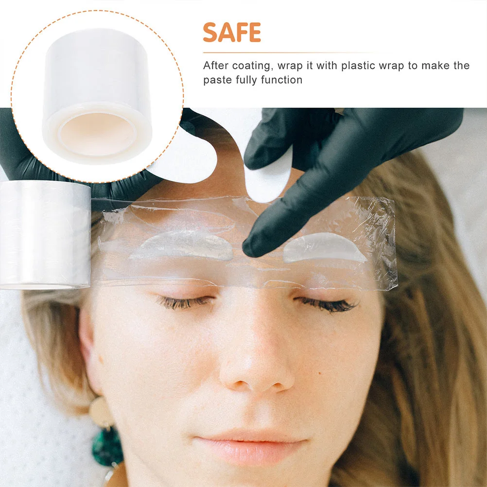 4 pçs profissional portátil filme de tatuagem transparente microblading descartável sobrancelha fornecimento leve filme tatuagem fornecimento