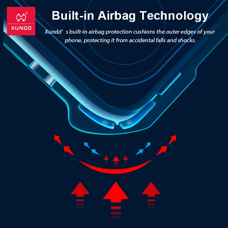 Fall Für ASUS ROG Telefon 5 Telefon 5 Pro Telefon 5 Ultimative, xundd Stoßfest Fall-mit Airbag Technologie Für ROG Telefon 5 5S Pro Fall