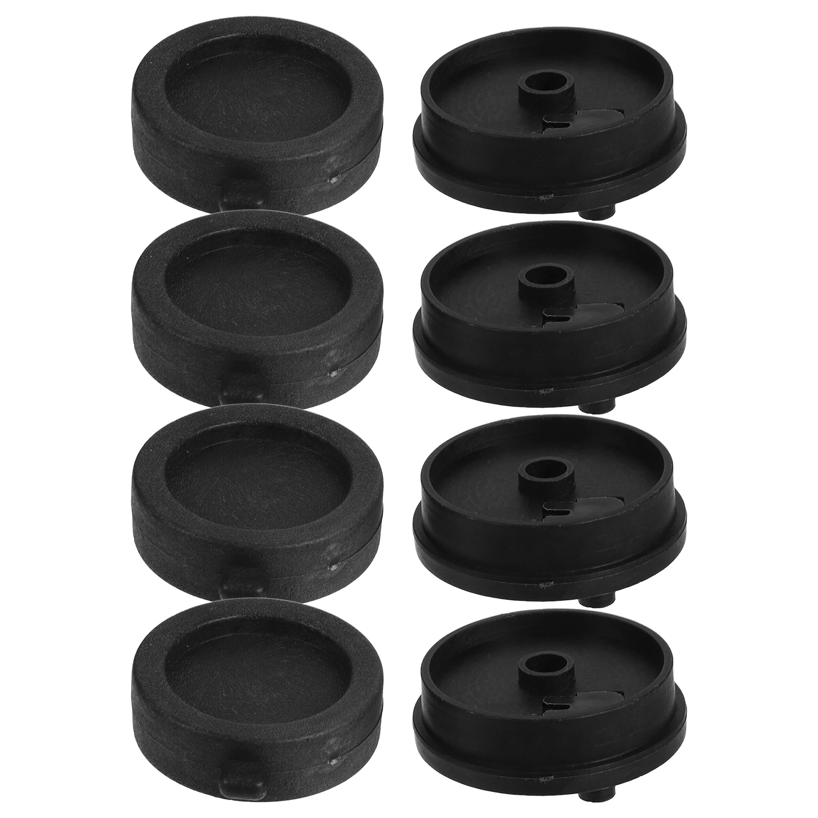 

4 Pcs Miniature Stone Mill Realistic PE Water Fountain Craft Garden Bedroom Accessories Decorative Mini Watermill Model