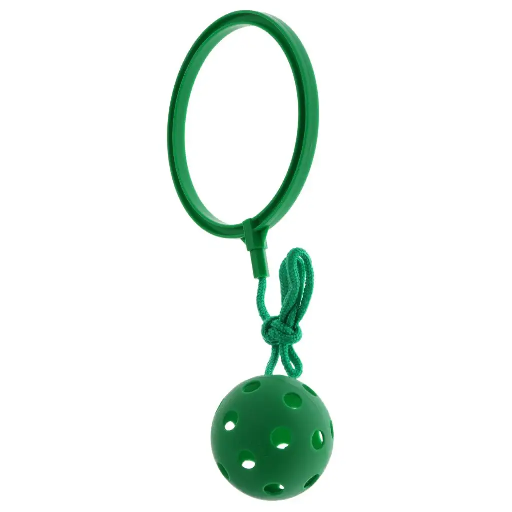 Pelota de saltar para ejercicio al aire libre, juguete de Fitness, anillo de tobillo, bola oscilante para niños, paquete de 2 a 6