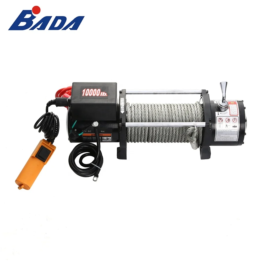 BADA Лидер продаж 12 В постоянного тока 10000 фунтов Стандартная небольшая электрическая анкерная лебедка для лодки