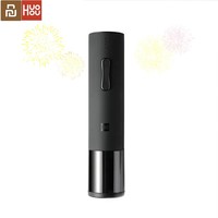 Youpin Huohou Automatic Electric Bottle Opener Cork Out Tool Red Wine Corkscrew Stopper Fast Decanter Convenient Labor Saving
