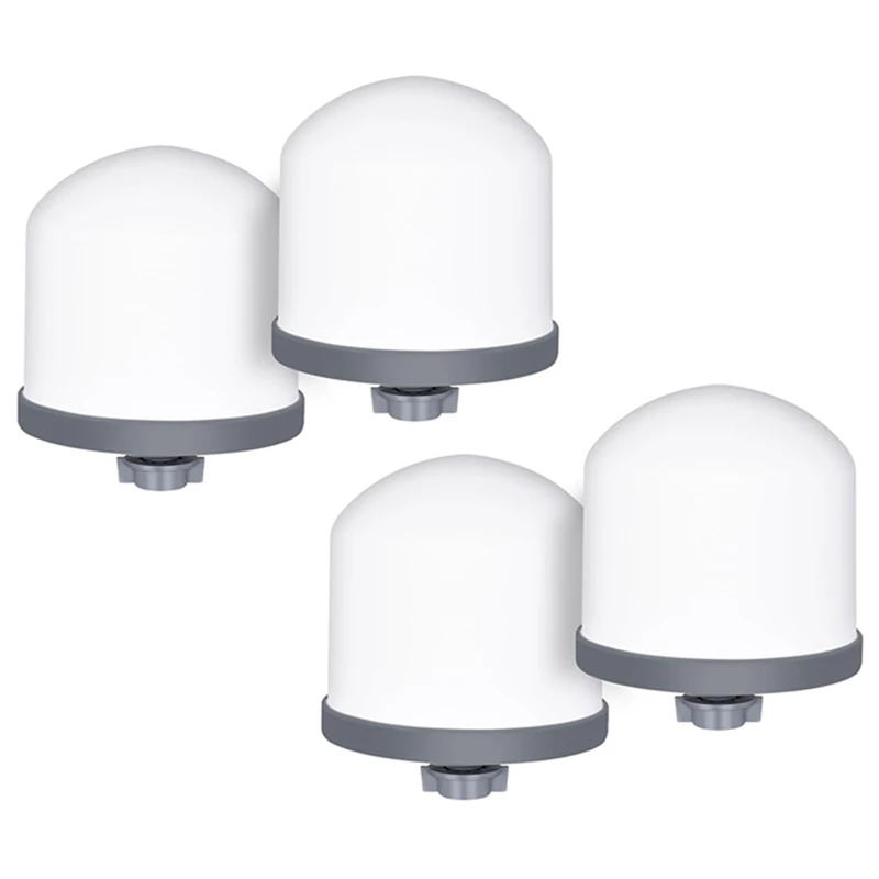 

MCGS-4Pack Сменный керамический купольный фильтр для воды от 0,2 до 0,5 микрон для портативной системы очистки воды на столешнице