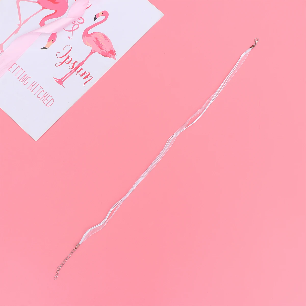 

100 Pcs Jewelry Snow Yarn Wax Thread Necklace Rope Adjustable Cord Making Waxed Polyester Cords White Clasp