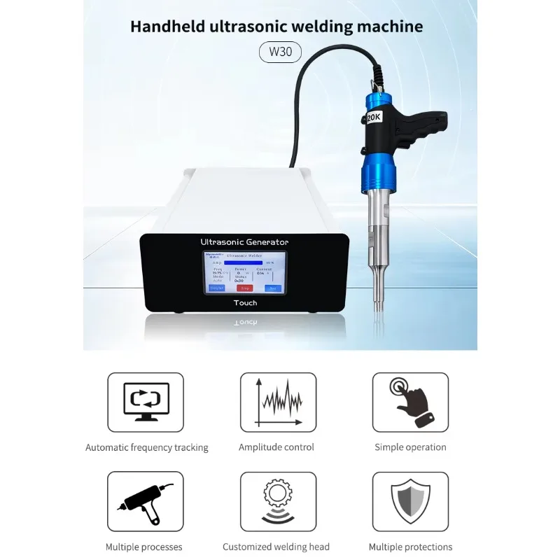 Widely Popular 28khz Digital Ultra Sonic Welding Machine Portable Ultrasonic Welder