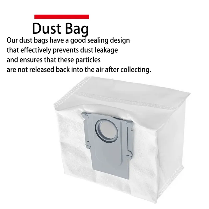 ABVI-piezas de repuesto para Roborock QV 35A / QR 798 / QR 598, piezas de aspiradora, cepillo principal, Cepillo Lateral, bolsa de polvo, filtro HEPA