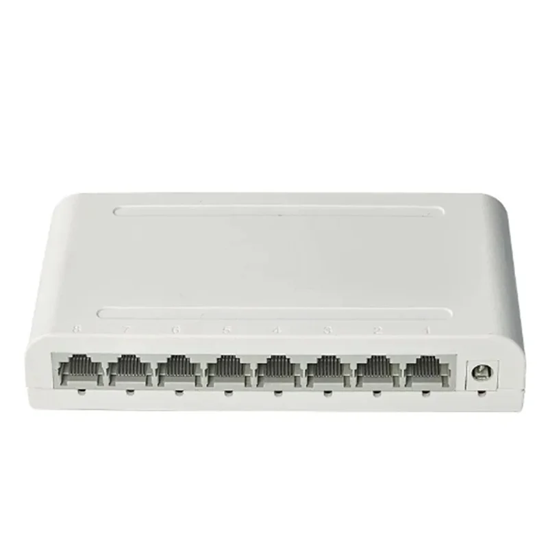 A41Z-Gigabit Data Switch، Network Hub، سطح المكتب Ethernet Splitter، التوصيل والتشغيل منافذ محمية بدون مروحة هادئة صغيرة محمولة